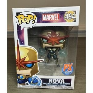 Funko Pop! Marvel - Nova Vinyl Figure PX Previews #494 VAULTED
